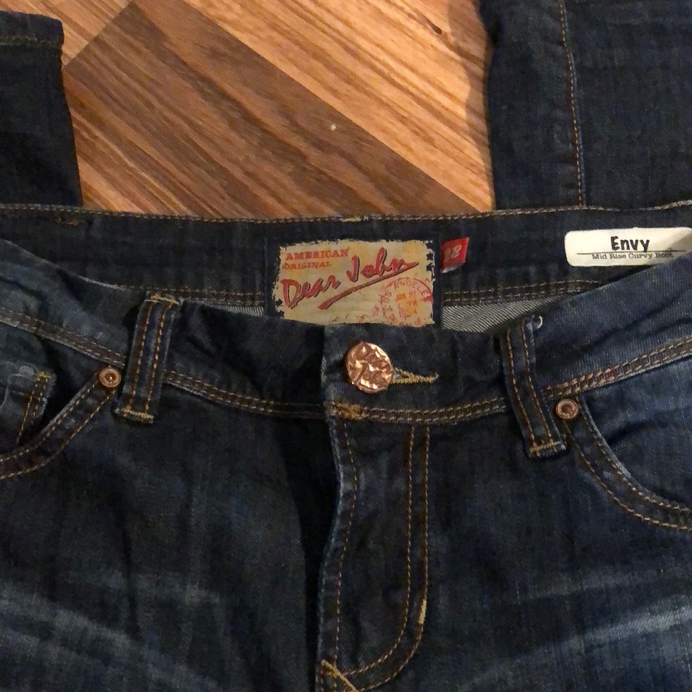 Dear John Envy mid-rise jeans - size 28